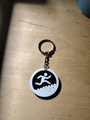 Lex keychain new 3d printed
