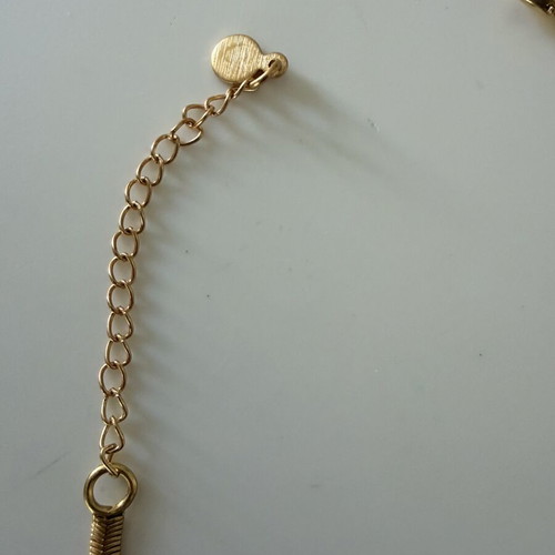 Anklet 30cm like new, gold color