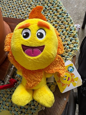 Natural Powerz Sun plush toy new