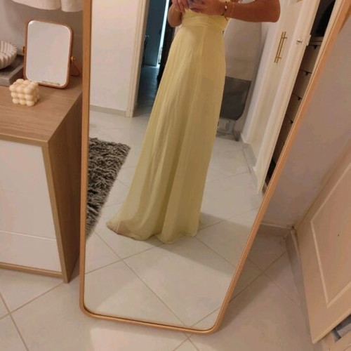 BSB maxi dress like new, size 38, yellow
