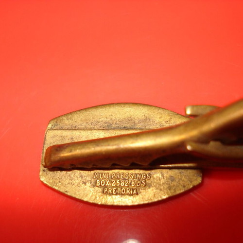 Vintage brass clip Pepsi used