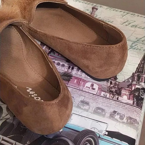 Women's beige loafers like new, size 38