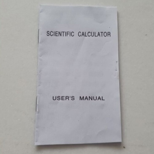 Littlies CS-180 scientific calculator new with cover and manual