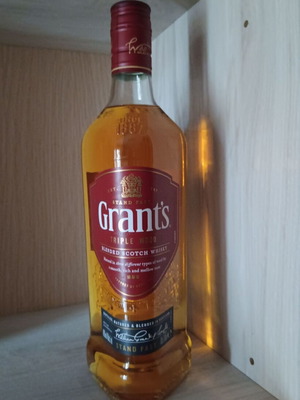 Grant's whisky sealed, new
