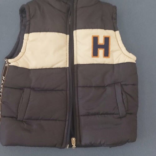 Hashtag sleeveless vest for boys used, size 98 cm, blue