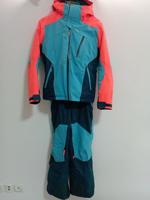 Children's ski suit used, 14 years, Decathlon, 4 pieces