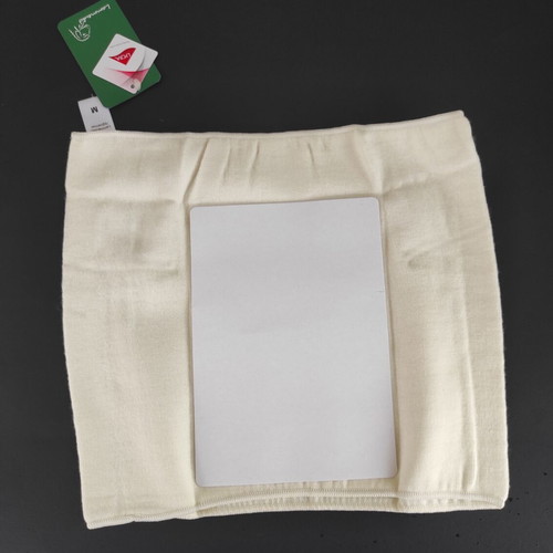 Back warmer belt new, made of lambswool, size Medium
