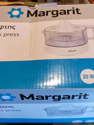 Margarit Citrus Press CJ1015 electric juicer 20 Watt 0.5 liter like new