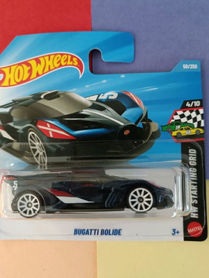 Bugatti Bolide Blue Metallic Hot Wheels Diecast New