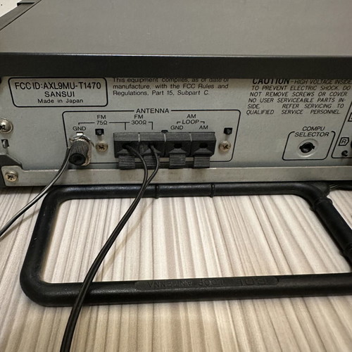 Sansui T-707 Stereo Tuner Vintage Radio Made in Japan