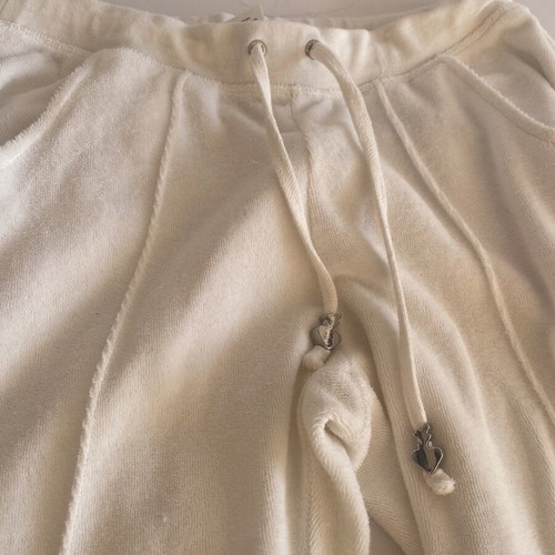Sugarfree women's terry sweatpants white size S like new
