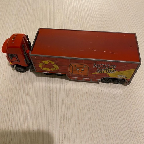 Disney Pixar Cars Hauler Jerry recycled batteries used