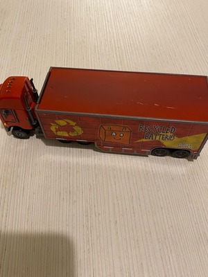 Disney Pixar Cars Hauler Jerry recycled batteries used