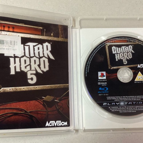 Sony PlayStation 3 Activision Guitar Hero 5 In good condition Price 8 Euros