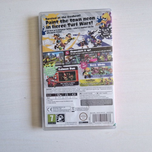 Splatoon 2 Nintendo Switch used minimally