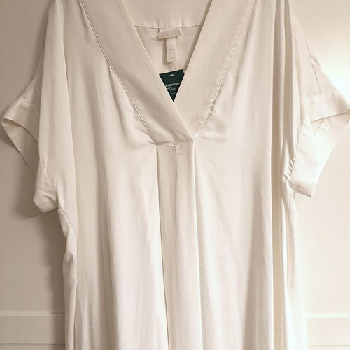 H&M white caftan