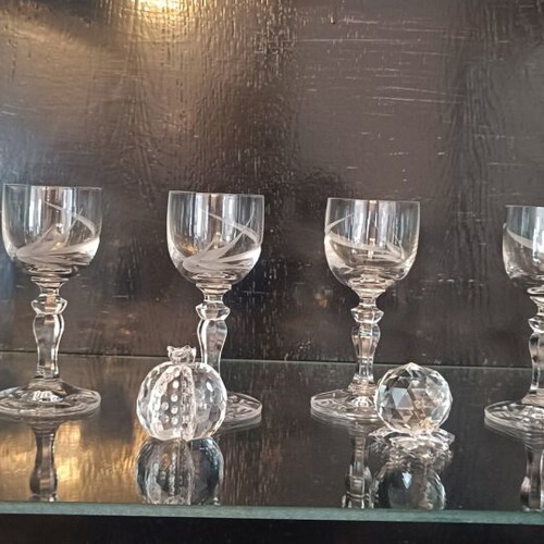 Decorative miniatures and crystals like new, set of 5+12