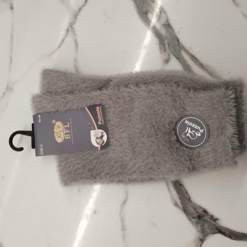 Puzzola BFL fluffy socks new, grey