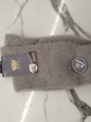 Puzzola BFL fluffy socks new, grey
