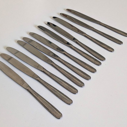 Afentakis knives set of 11 like new, stainless steel