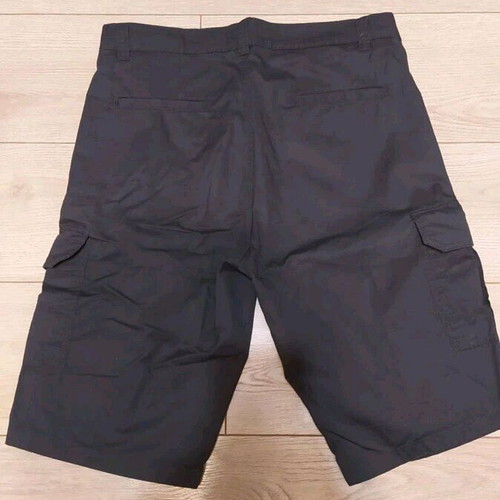 Men's dark gray shorts used, size S