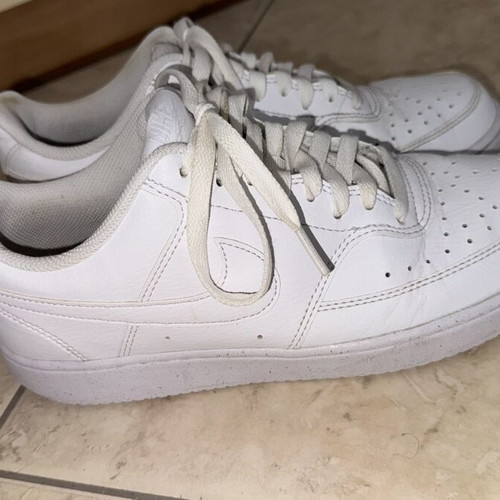 Nike Court Vision Low Next Nature sneakers, size 42, white