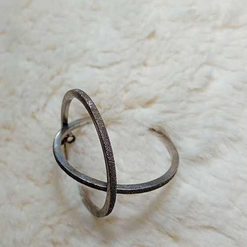 Silver hoop earrings used, 925 stamped, 6.46g