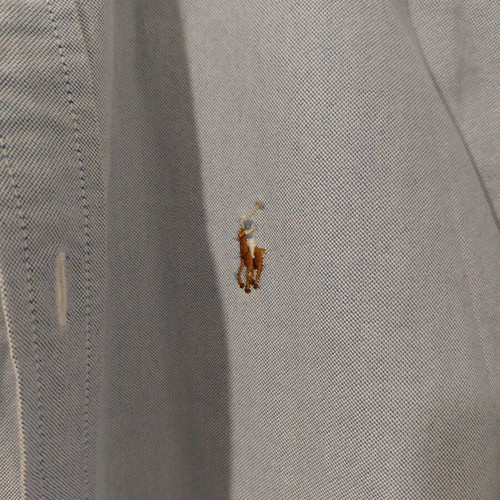 Ralph Lauren shirt like new, blue, teen boys 14-16