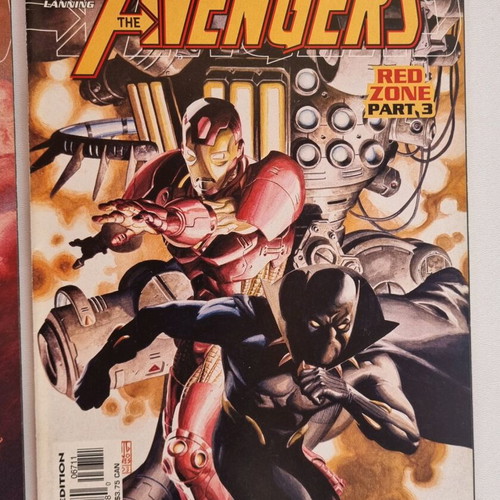 Avengers Red Zone 1-6 pack 6 issues Marvel like new