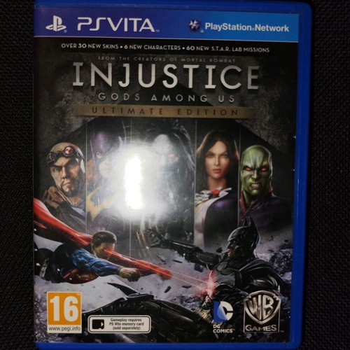 Injustice: Gods Among Us Ultimate Edition για PS Vita σαν καινούργιο