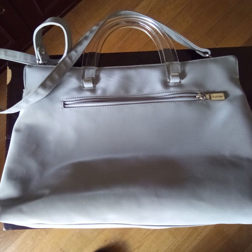 David Jones shoulder bag like new, light gray