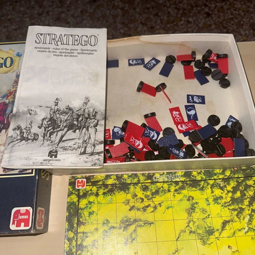 Stratego board game used 90s collectible