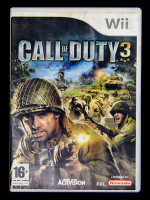 Call of Duty 3 Nintendo Wii μεταχειρισμένο, αυθεντικό παιχνίδι resealed