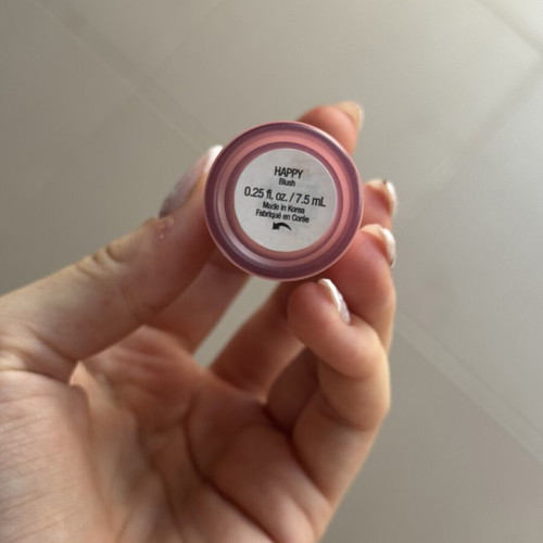 Rare Beauty blush used, color Happy, half used