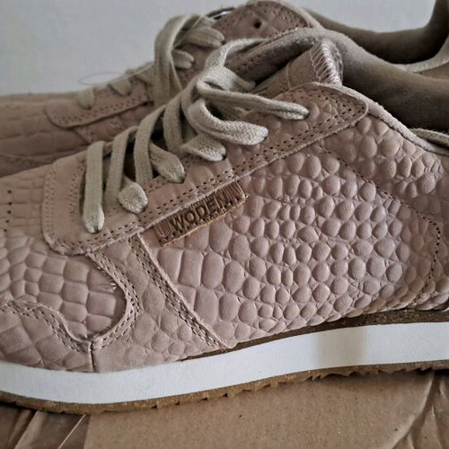 Woden waterproof shoes new, leather, beige, sizes 37-39