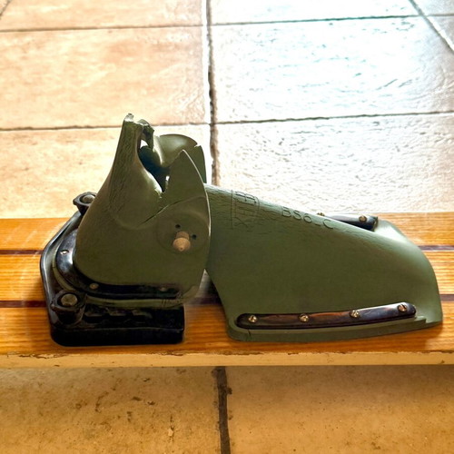 Reflex Mono 64 wooden water ski slalom board, 60s vintage