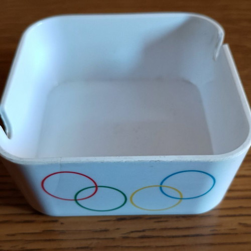 Beretta ashtray used, made of plastic
