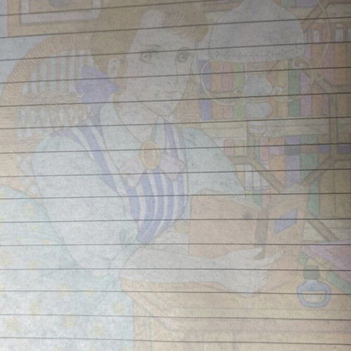 Letter sheets like new, pack of 9, scented from 1990