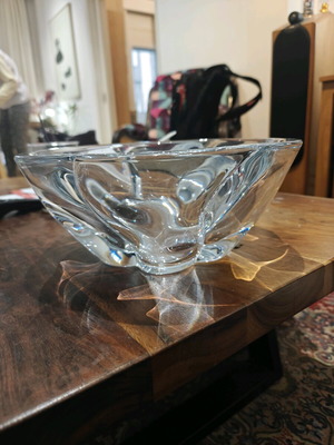 Crystalite Bohemia Macao crystal bowl 25.5cm new