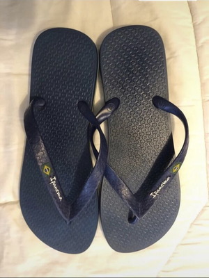 Ipanema men's flip-flops blue size 45/46 like new