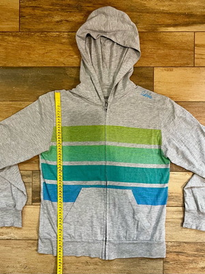 Quiksilver Hoodie Grey Small Medium Like New