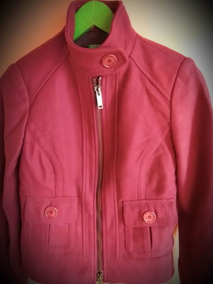 Γυναικείο τζάκετ Benetton σαν καινούργιο, βιολετί, μέγεθος Small