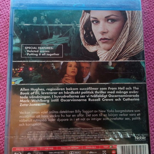 Broken City Blu-ray Disc new, action adventure crime