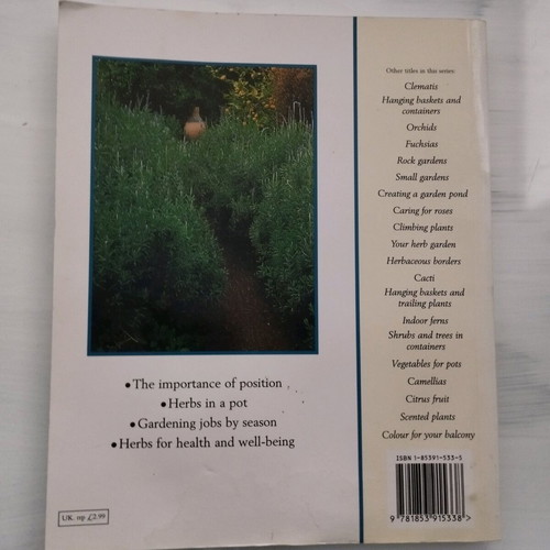 Success with your herb garden in very good condition