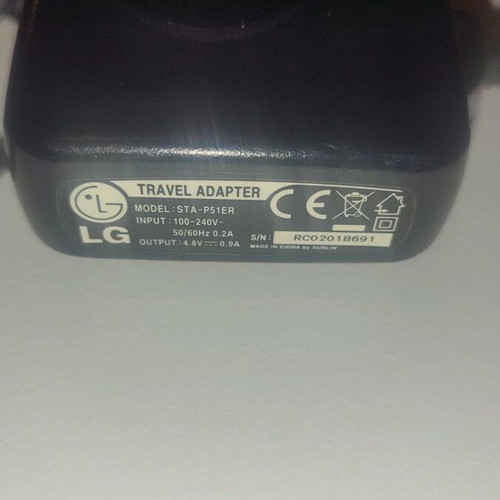 LG kp105 cell phone used with original charger