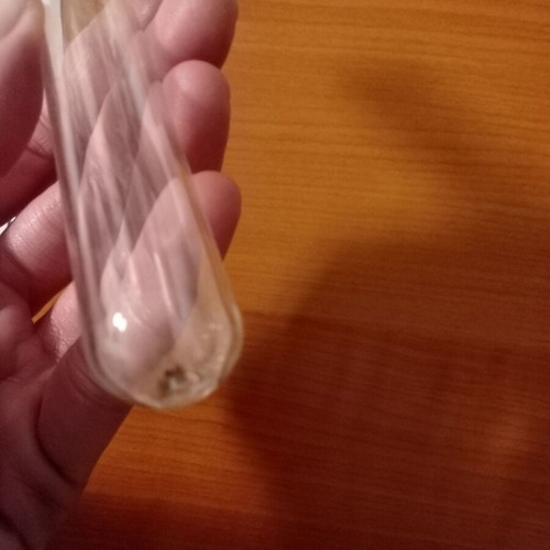 Test tubes used, pack of 7, length 14 cm