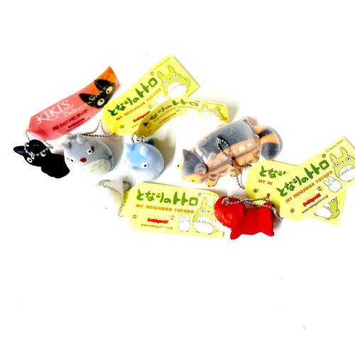 Studio Ghibli Sekiguchi Keychain Set of 6 Figures