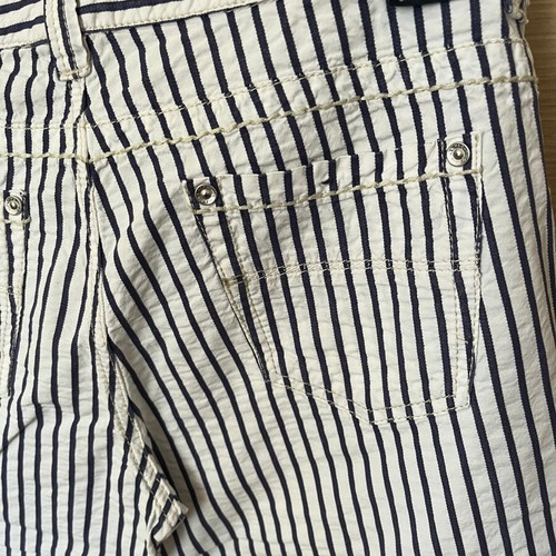 Marina Yachting striped cropped pants like new, size 28