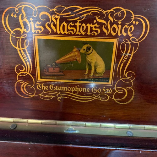 HMV gramophone furniture used from 1927