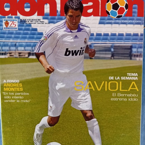 Don Balon magazine like new with Messi poster